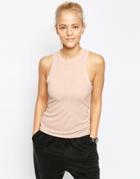 Asos The Fancy Rib Tank - Cosmetic