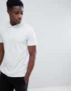 Jack & Jones Originals Polo Shirt With Chest Branding - White