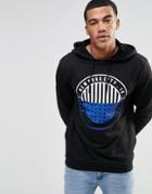 Asos Hoodie With Bronx Print - Black
