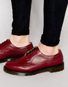Dr Martens 3989 Wing Tip Brogue - Red