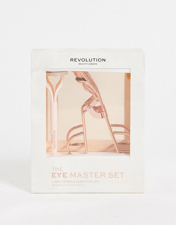 Revolution Eye Master Lash Curler & Comb Set-no Color