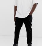 Asos Design Plus Recycled Slim Jeans In Black - Black