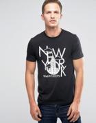 Celio T-shirt With Graphic Print - Black