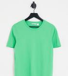 Only Exclusive Crew Neck T-shirt In Green