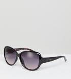 Ted Baker Tb1394 011 Shay Oversized Sunglasses In Black - Black