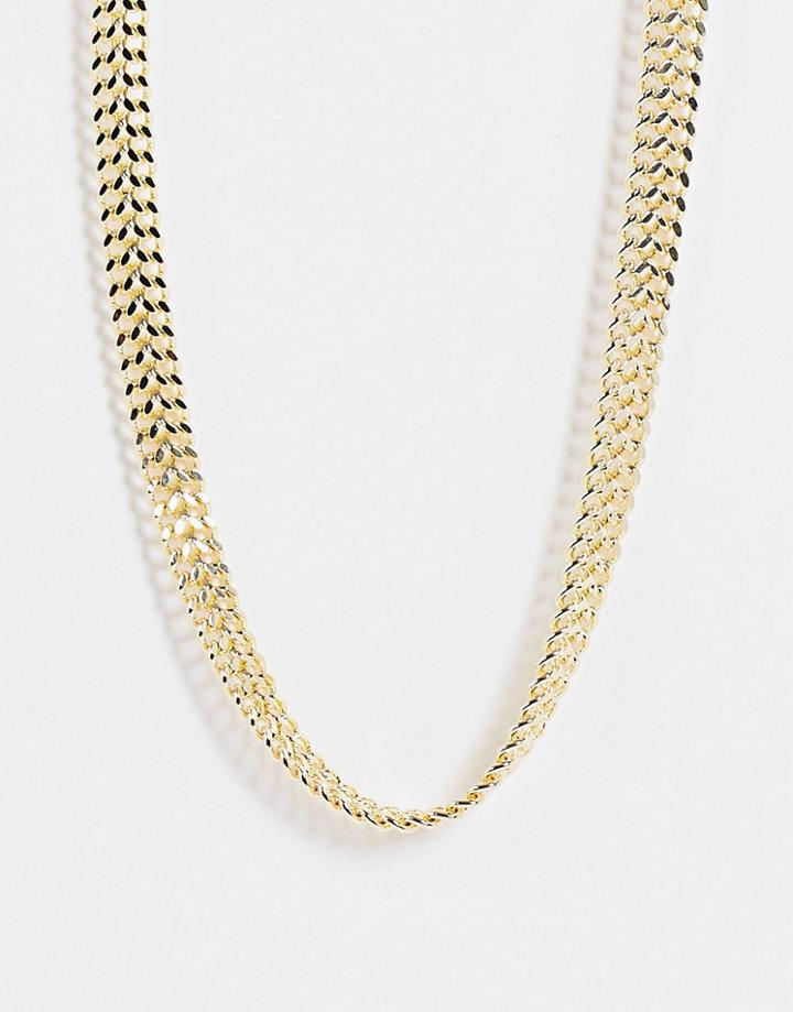 & Other Storieschain Necklace With Clasp In Gold