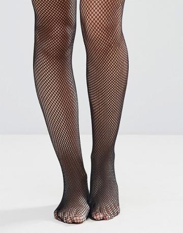 Leg Avenue Mini Fishnet Tight - Black