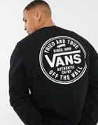 Vans Tried And True Sweatshirt In Black