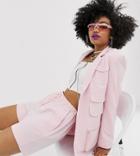 Collusion Tailored Short-pink