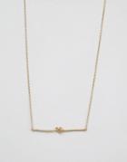 Selected Femme Sima Necklace - Gold