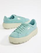 Puma Platform Trace Sneaker - Blue