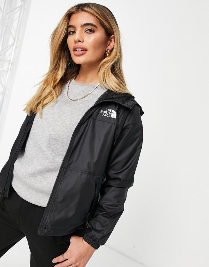 The North Face Sheru Hooded Jacket In Black