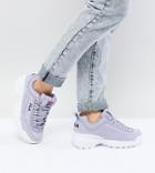 Fila Premium Disruptor Sneakers In Lilac - Purple