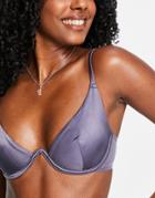 Dorina Majorelle Underwire Bikini Top In Gray