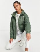 The North Face Quest Jacket In Khaki-black