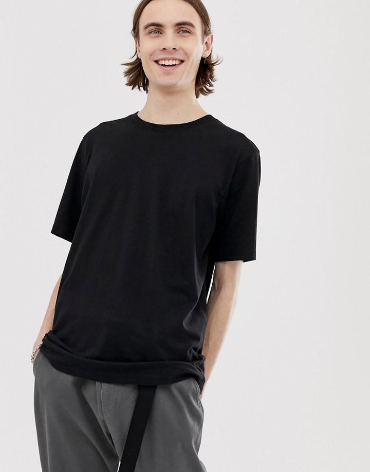 Weekday Frank T-shirt - Black
