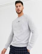 River Island Maison Sweat In Gray