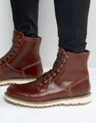 Timberland Britton Heel Lace Up Boots - Brown