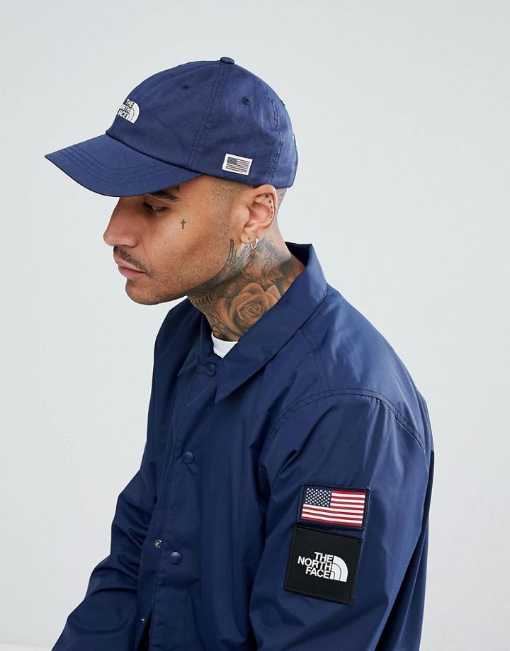 The North Face International Baseball Cap In Blue - Blue