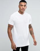 Adidas Originals California T-shirt In Triple White Bk7555 - White