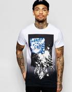 Hero's Heroine Longline T-shirt With Remix Print