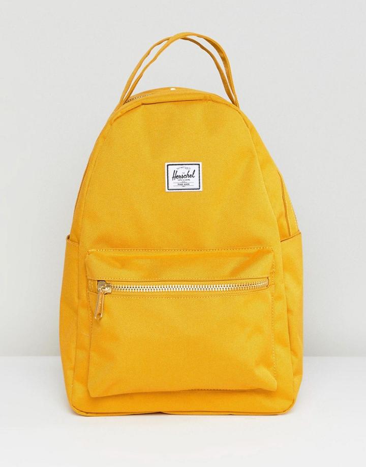 Herschel Nova Mini Mustard Backpack - Yellow
