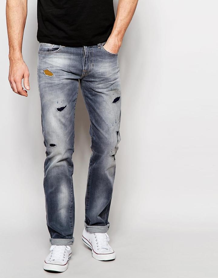 True Religion Distressed Jean - Blue