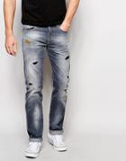 True Religion Distressed Jean - Blue