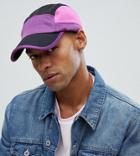 Reclaimed Vintage Inspired 5 Panel Hat In Purple - Purple