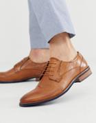 Silver Street Leather Formal Shoes In Tan