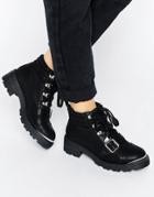 Asos Andro Chunky Hiker Boots - Black