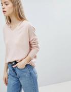 Jdy Cut Out Sweater - Pink