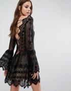 Jen's Pirate Booty Everlasting Backless Mini Dress - Black