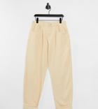 Reclaimed Vintage Inspired The '83 Unisex Relaxed Jean In Pale Yellow