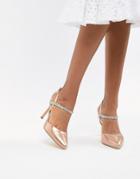 Coast Iris Embellished Heel - Gold