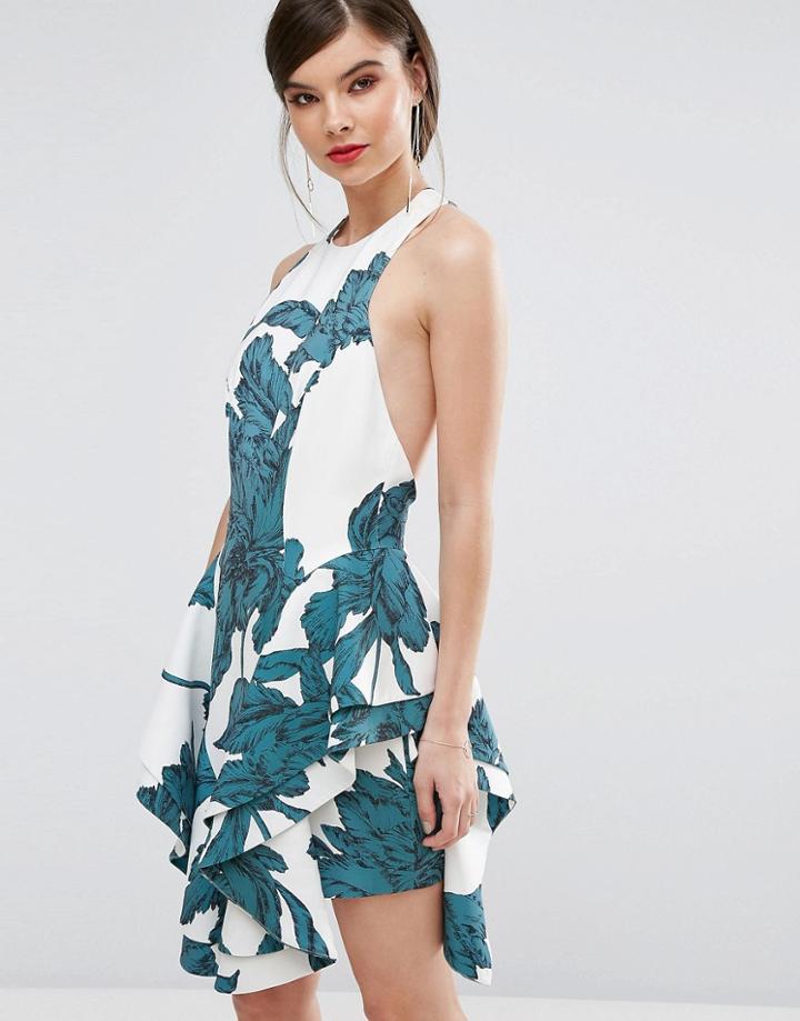 C/meo Collective Enlighten Print Mini Dress - Multi