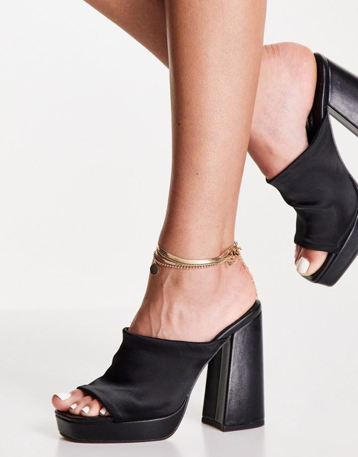 Aldo Frigodda Flat Chain Anklet Multi Pack In Gold
