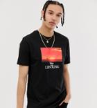 Asos Design Tall The Lion King Relaxed Fit T-shirt-black