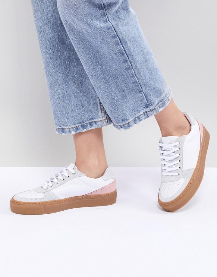 Mads Norgaard Color Block Leather Sneakers - Multi