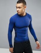 Ki5-a Scult Seamless Compression Gym Top - Black