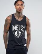 Mitchell & Ness Brooklyn Nets Nba Tank - Black