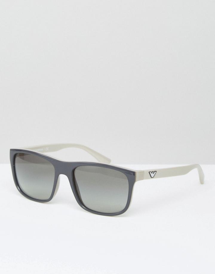 Emporio Armani Square Sunglasses - Gray