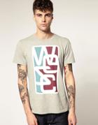 Wesc Overlay Frame T-shirt - Gray