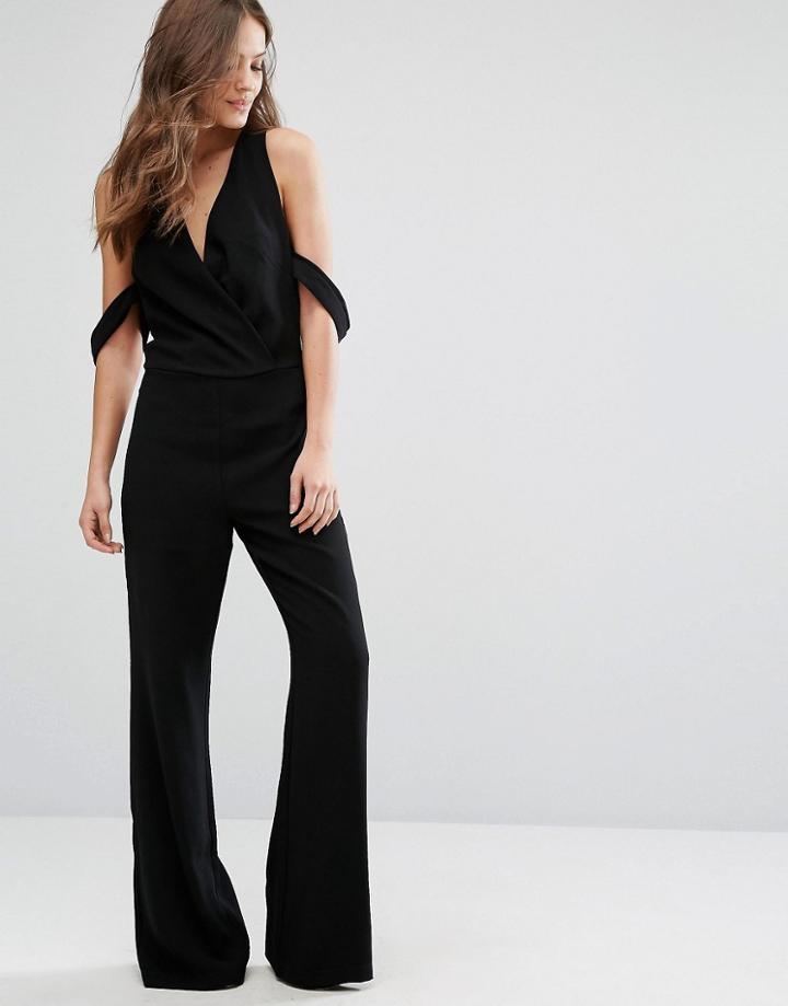 Bec & Bridge Black Orchid Jumpsuit - Black
