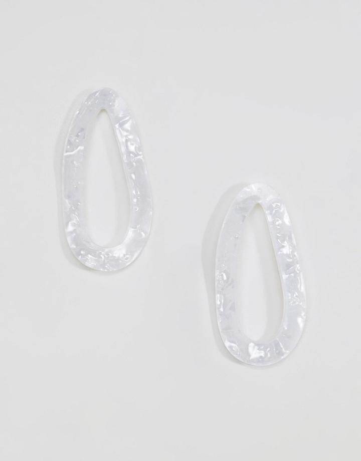 Weekday Limited Collection Illinois Earrings - White