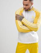 Adidas Originals Adicolor Longsleeve Top In Yellow Cw1230 - Yellow