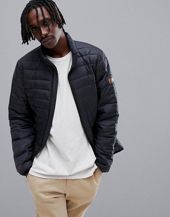 Quiksilver Scaly Jacket In Black - Black