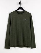 Asos 4505 Long Sleeve Training T-shirt In Twist Heather-red