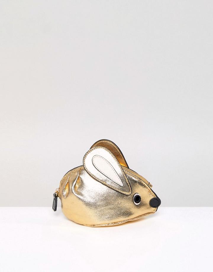 Essentiel Antwerp Mouse Coin Pouch - Gold