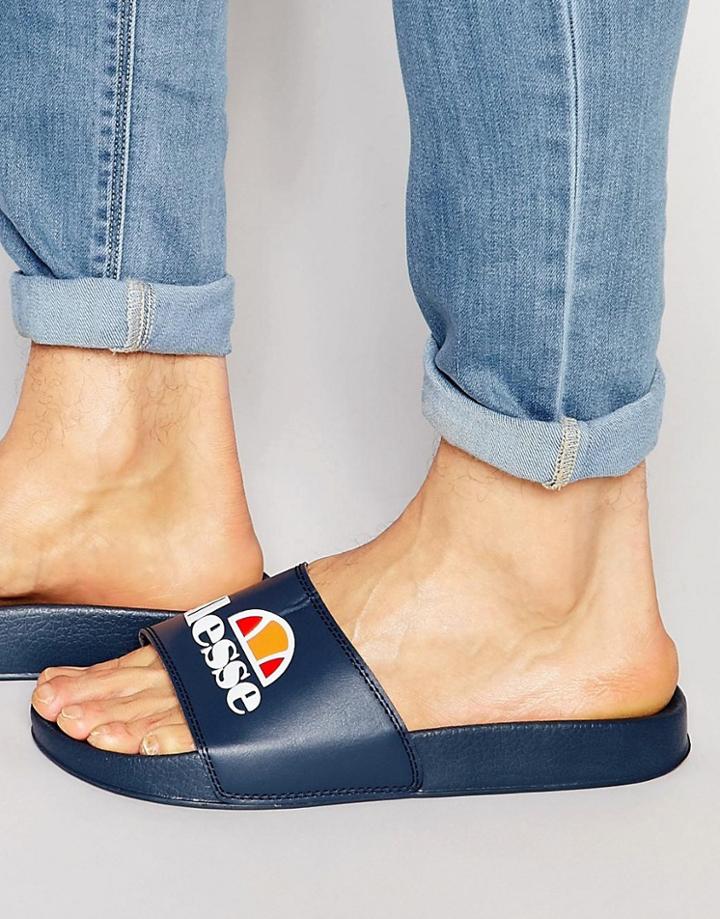 Ellesse Monaco Slider Sandals - Navy